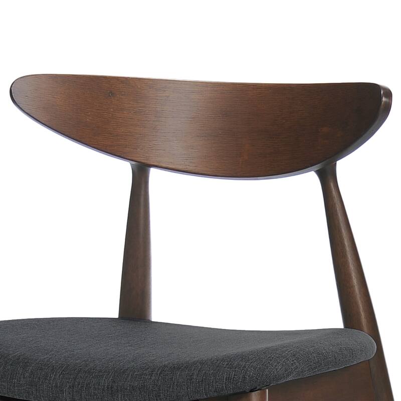 Carson Carrington Lund Mid-Century 5-piece Large Wood Rectangular Dining Set with Curved Legs by Christopher Knight Home