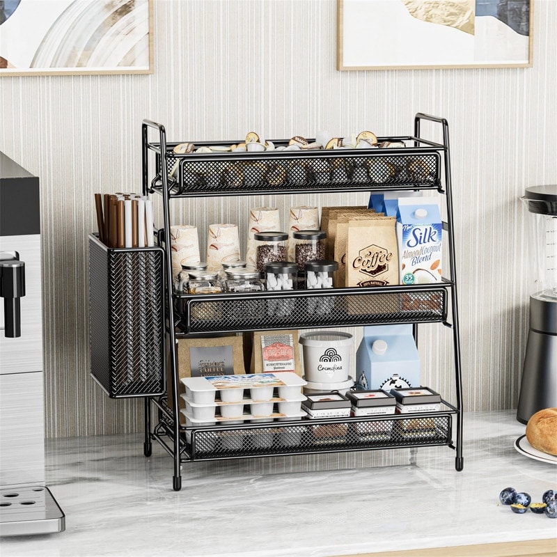 Bathroom Countertop Organizer Shelf - 7