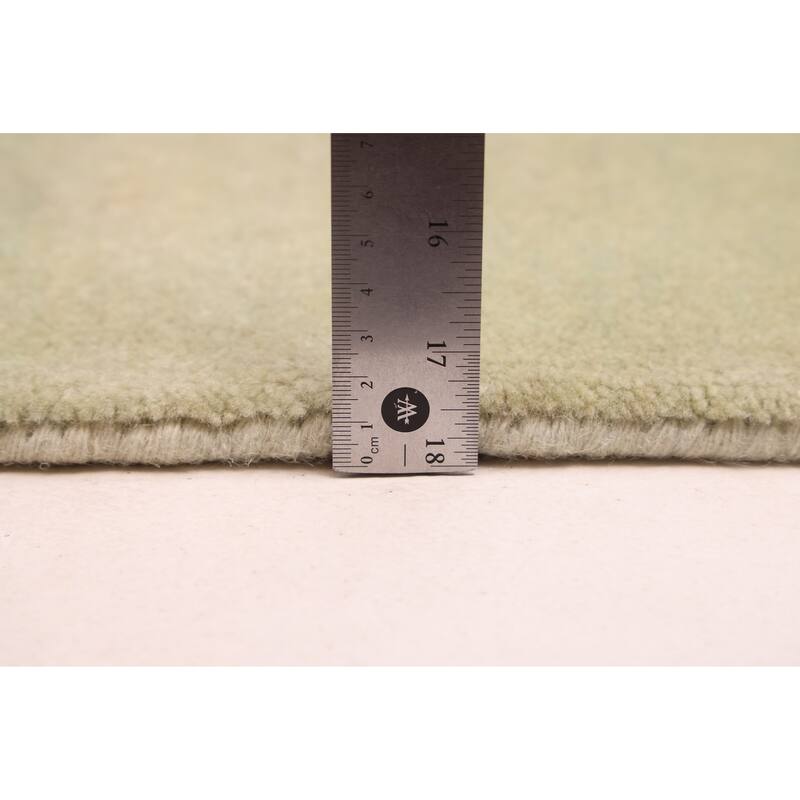 ECARPETGALLERY Hand-knotted Peshawar Ziegler Light Green Wool Rug - 5'1 x 6'10