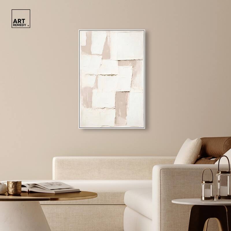 Plastered Planes II Canvas by Art Remedy