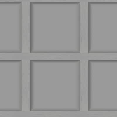 Modern Faux Wood Panel Non-Pasted Wallpaper - 396 in x 20.8 in
