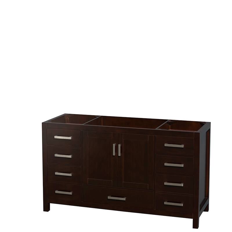 Wyndham Collection Sheffield Single Vanity Cabinet