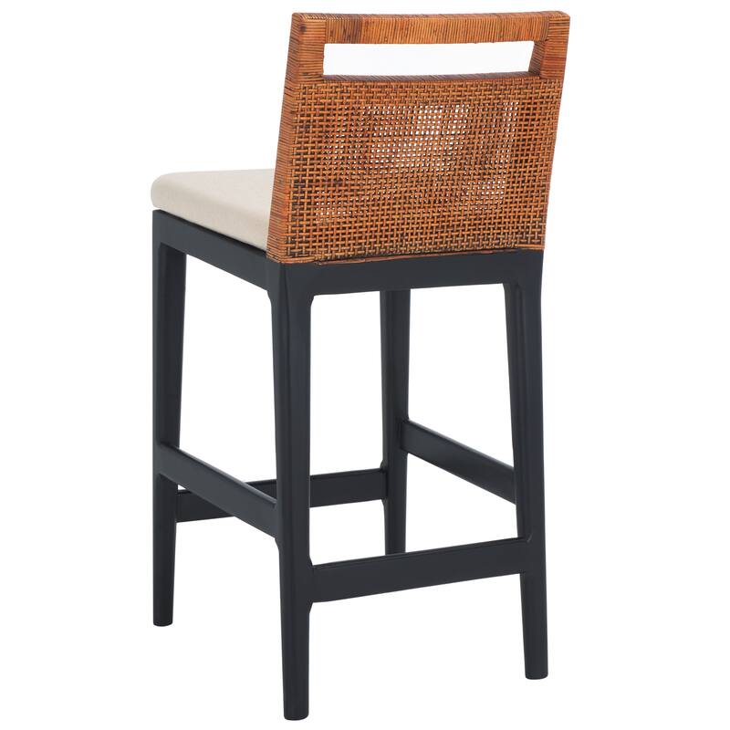 SAFAVIEH Home Darin Counter Stool - 16"W x 20"D x 36"H