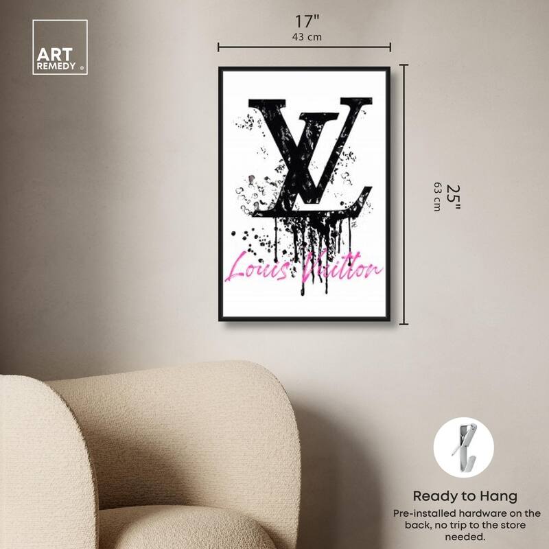 Doll Memories - Louis Drip Canvas by Art Remedy