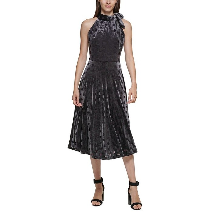 Calvin Klein Women's Velvet Midi Halter Dress Black Size 10 - Bed Bath & Beyond - 40578706 Calvin Klein Women's Velvet Midi Halter Dress Black Size 10 - Bed Bath & Beyond - 40578706
