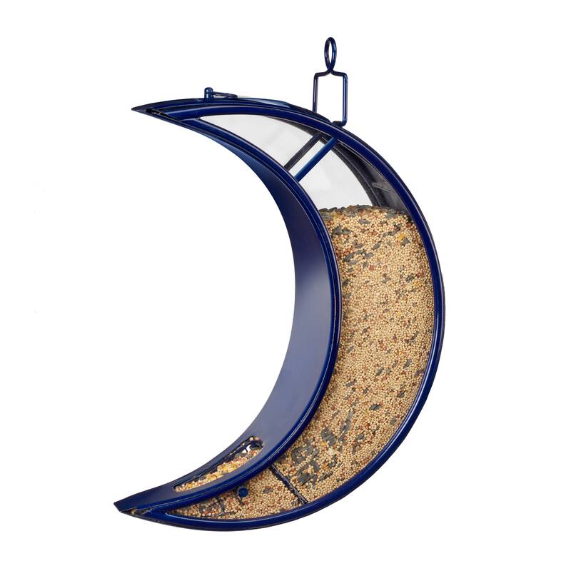 Over The Moon Blue Bird Feeder by Good Directions
