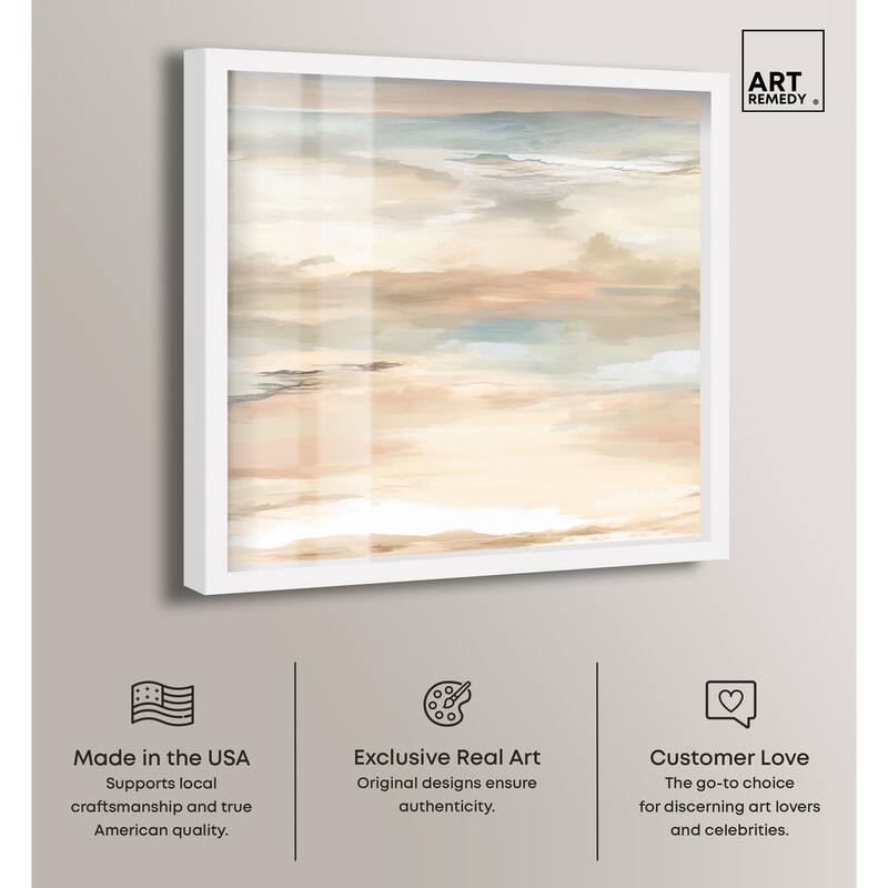 Roseate Skyfall I Shadowbox by Art Remedy