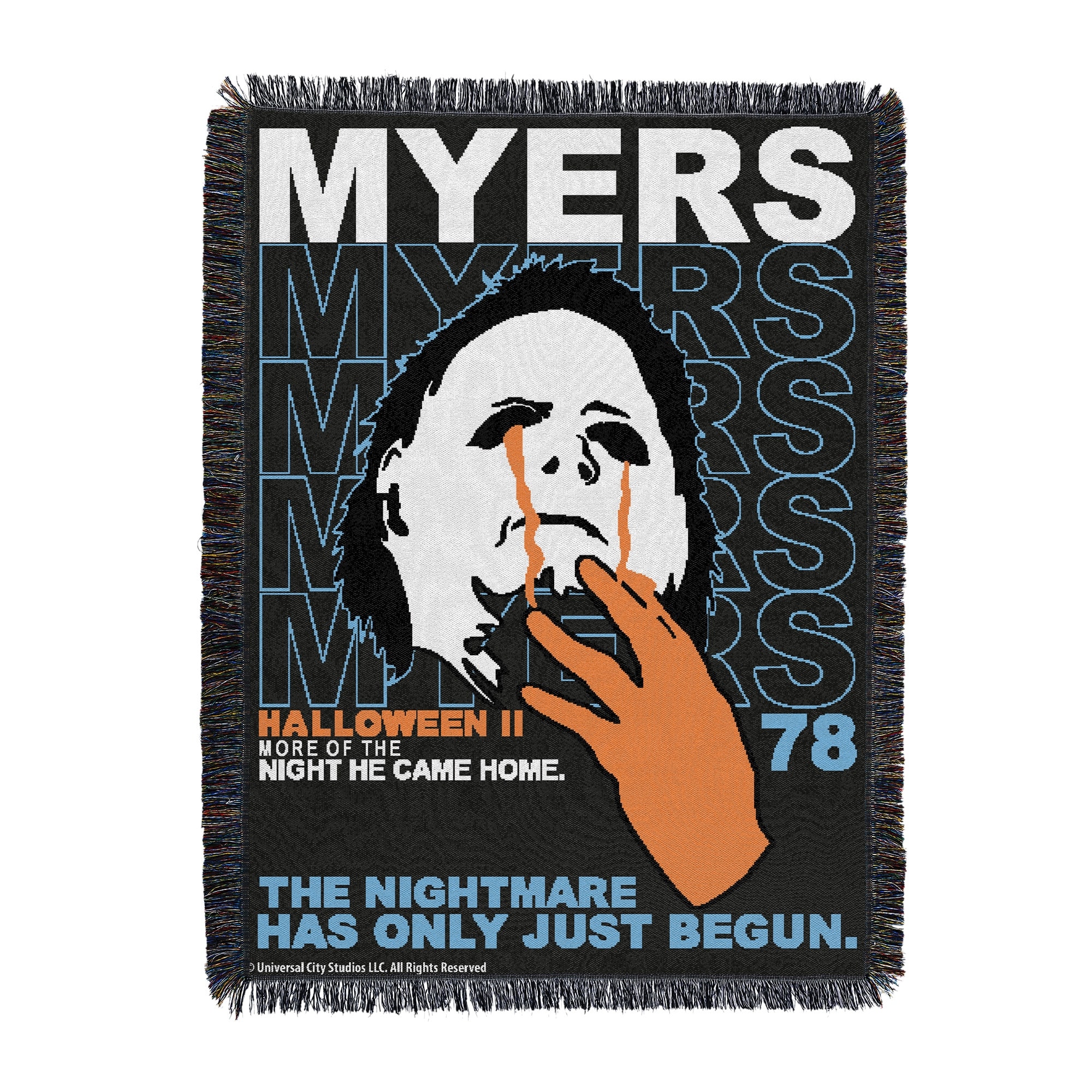 Universal Horror Tapestry Throw Blanket