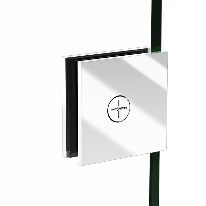 ELEGANT Frameless Sliding Shower Door 60" W x 76" H in Chrome