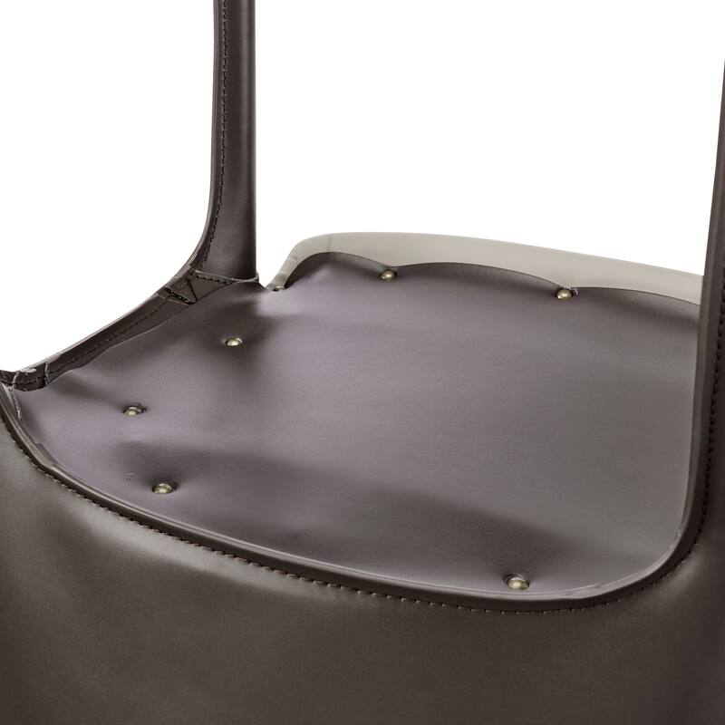 NPD Furniture Stella Faux Leather Counter Stool (Set of 2)