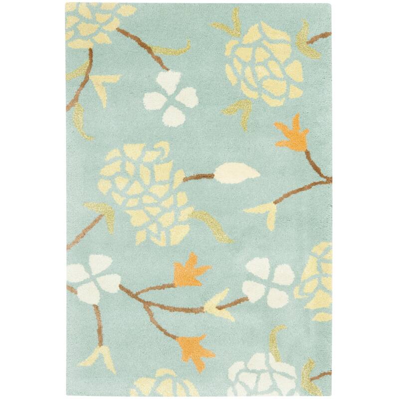 SAFAVIEH, Handmade Soho Leandra Gardens N.Z. Wool Rug