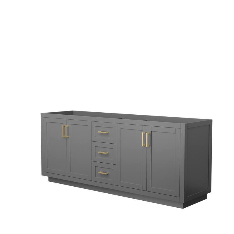 Miranda Double Bathroom Vanity Cabinet, No Mirror