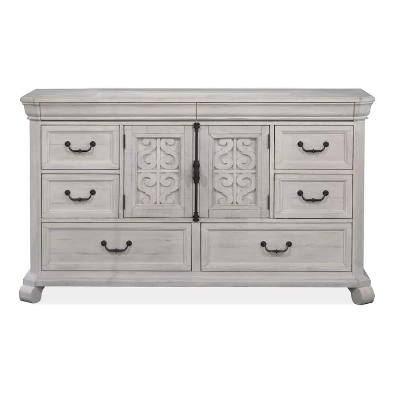 Magnussen Home Bronwyn Alabaster Drawer Dresser - 8-drawer
