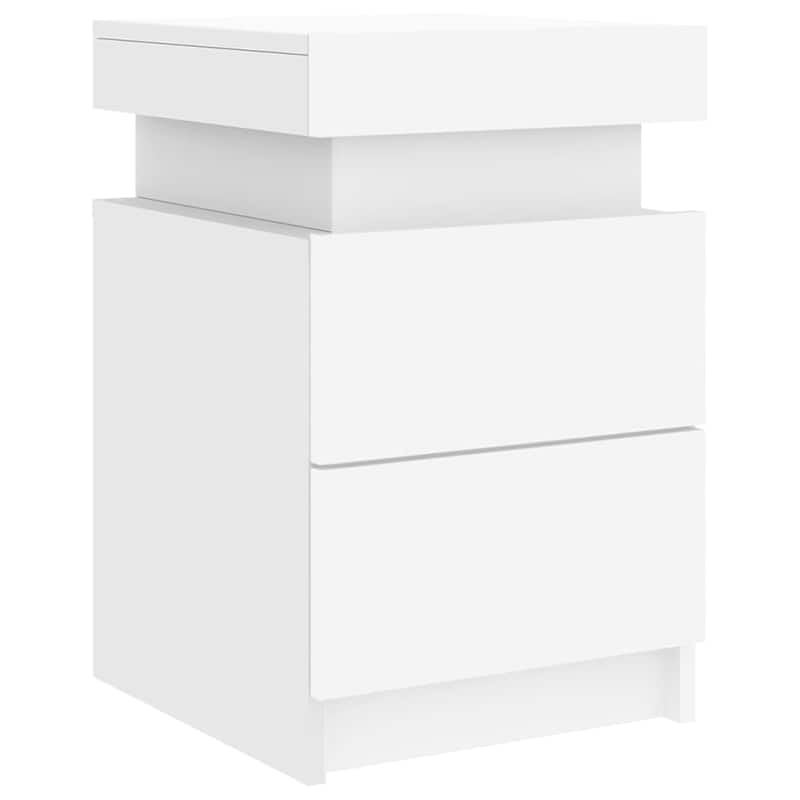 vidaXL Bedside Cabinet Engineered wood Standard Bedside Cabinet
