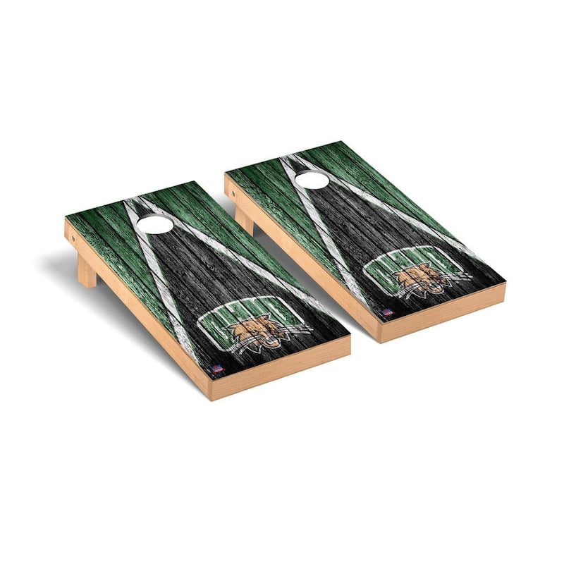 Ohio Bobcats 2x4 Pro Cornhole Boards - V2 - Include Carrying Case
