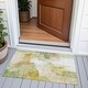 preview thumbnail 115 of 118, Machine Washable Indoor/Outdoor Abstract Dream Chantille Rug Fern - 1'8" x 2'6"