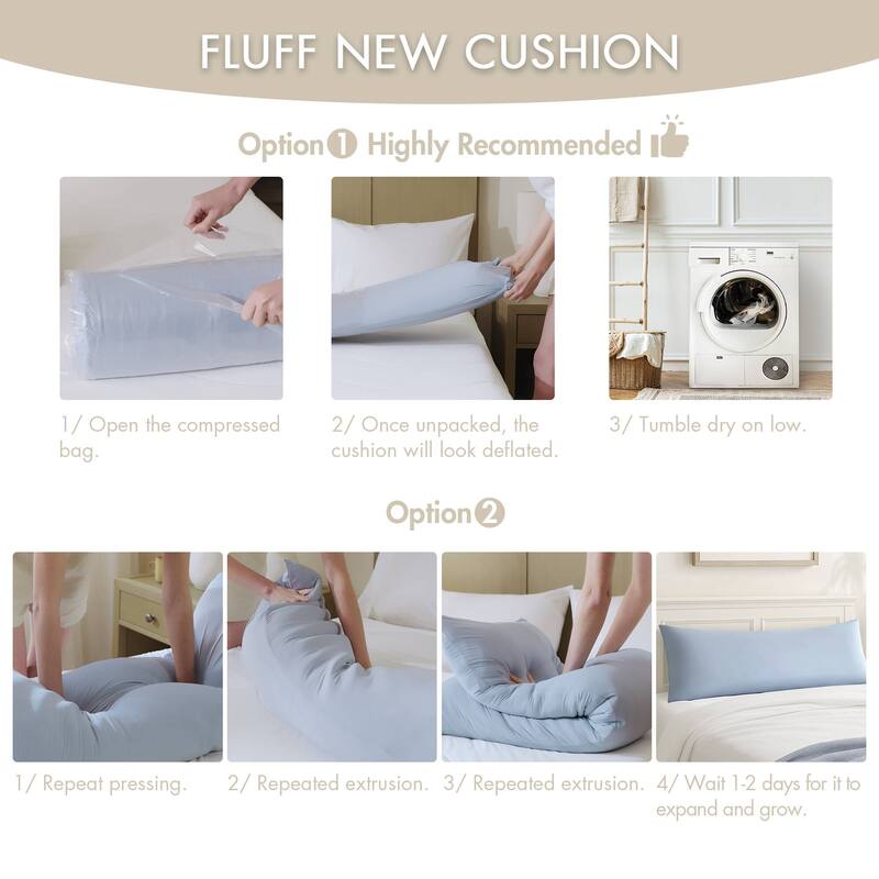 Madison Park Lumi cooling body pillow