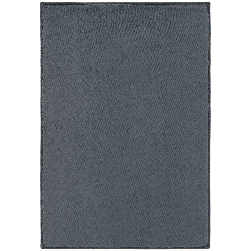 SAFAVIEH Loft Cassie Contemporary Machine Washable Rug - 3' x 5' - Dark Grey - Rectangle