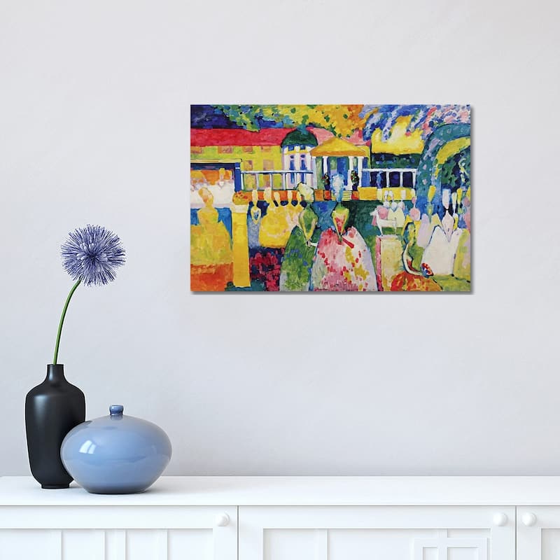 iCanvas "Crinolines" by Wassily Kandinsky Canvas Print - 12x18x1.5