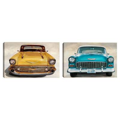 Vintage Ride I-II by Studio Arts Canvas Art Prints