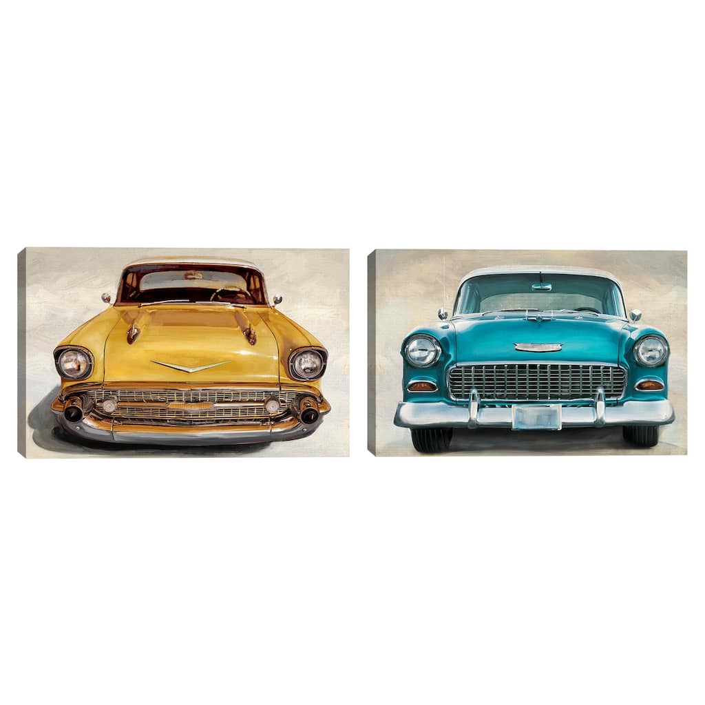 Vintage Ride I-II by Studio Arts Canvas Art Prints