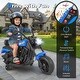 preview thumbnail 32 of 38, Gymax Kids Motorcycle w/Headlight Music Training Wheels Foot Pedal for