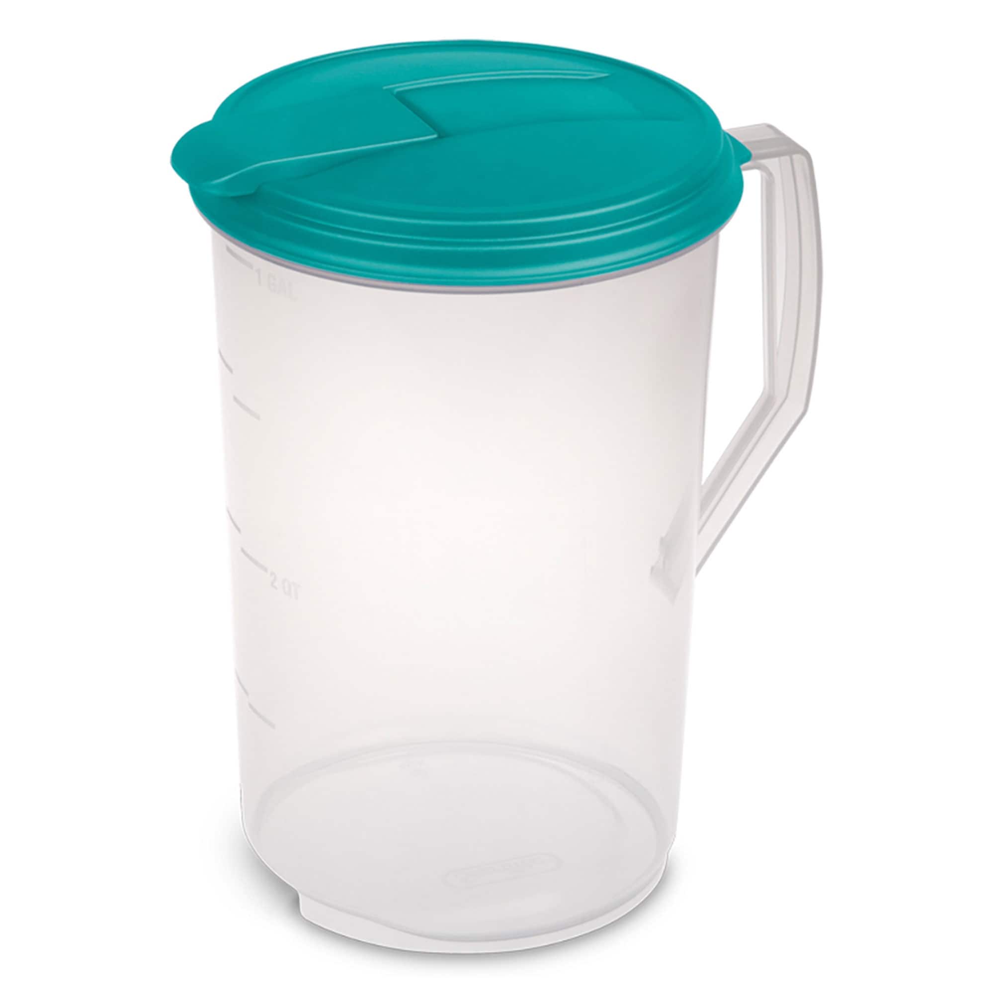 Bormioli Rocco Glass Frigoverre Jug With Airtight Lid (1 Liter): Clear  Pitcher With Hermetic Sealing, Easy Pour Spout & Handle – For Water, Juice,  Iced Coffee & Iced Tea 
