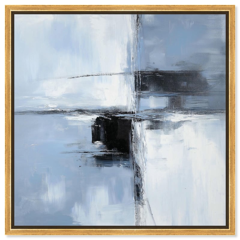 Ineffable Canvas by Art Remedy - Gold - 16" x 16"