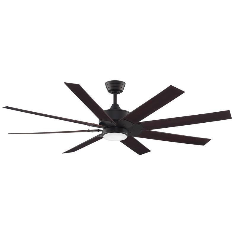 Levon Custom Indoor Ceiling Fan DC Motor - Dark Bronze