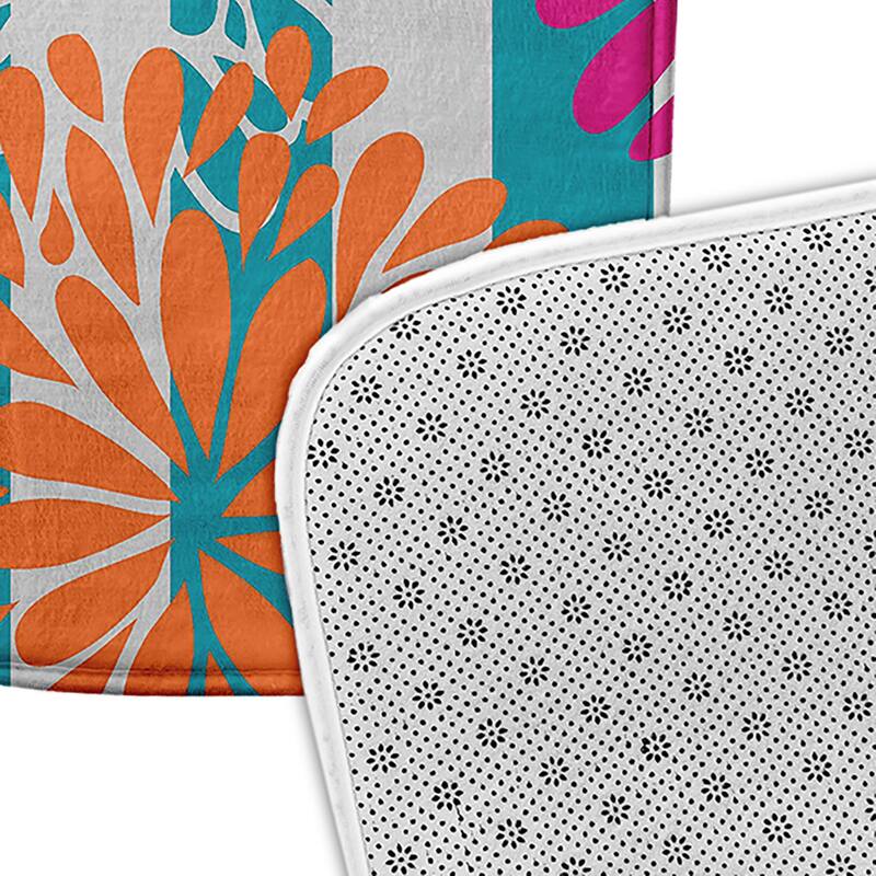 Flower Bursts Bathmat