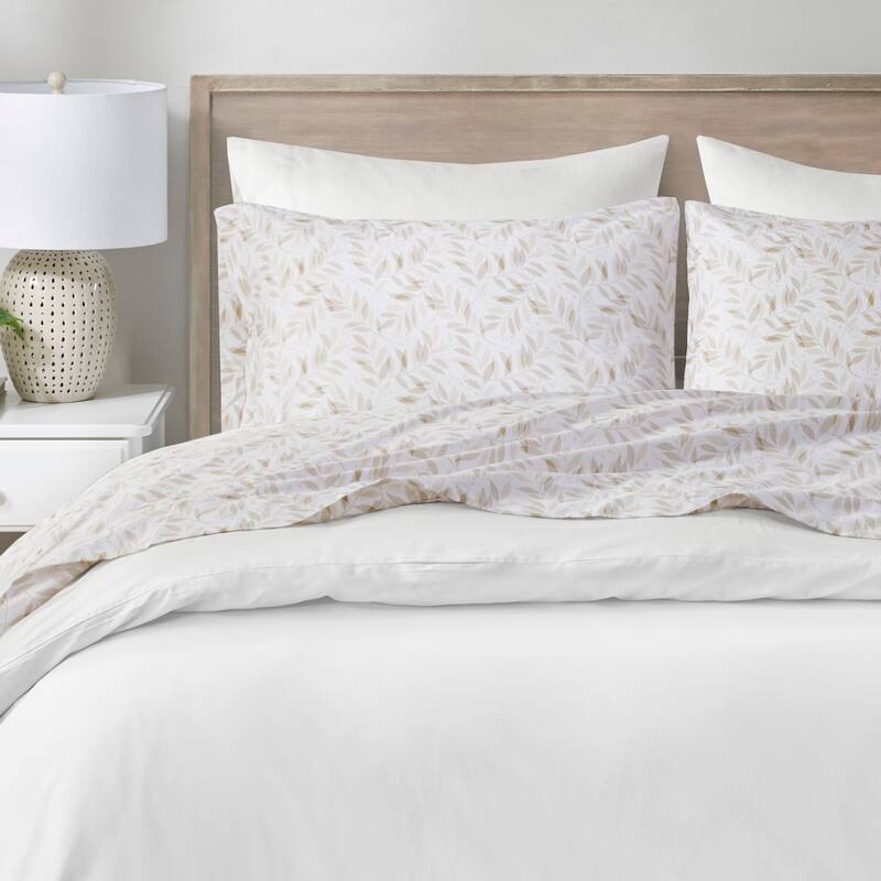 Madison Park Essentials 200 Thread Count Printed Cotton Sheet Set