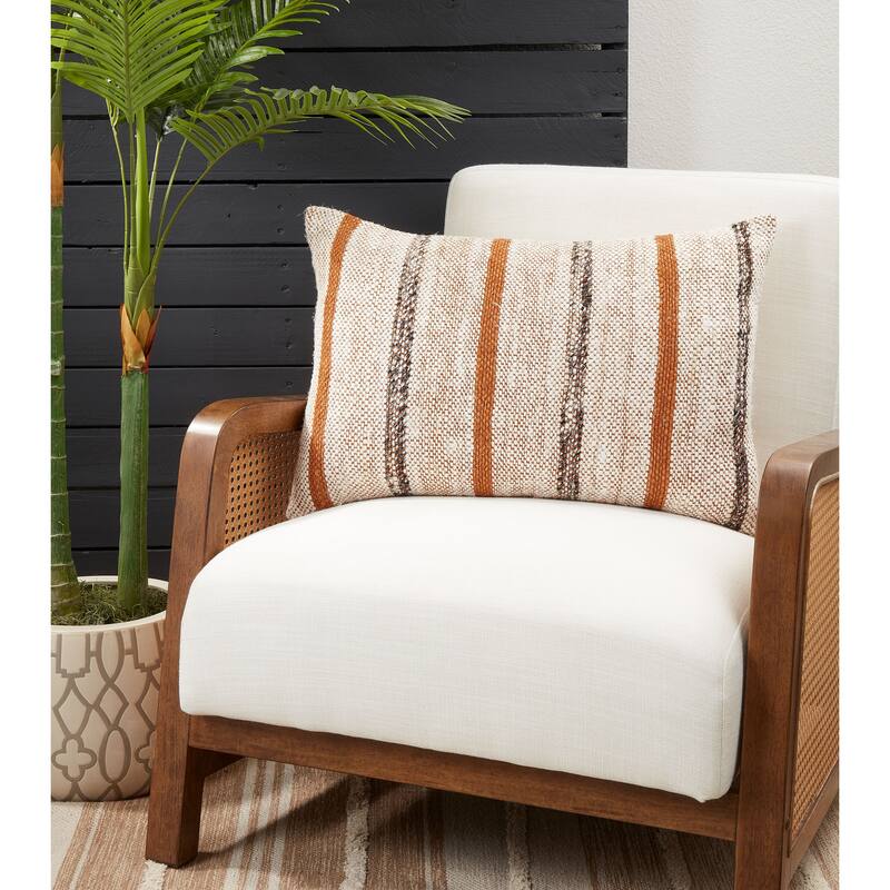 Striped Throw Pillow