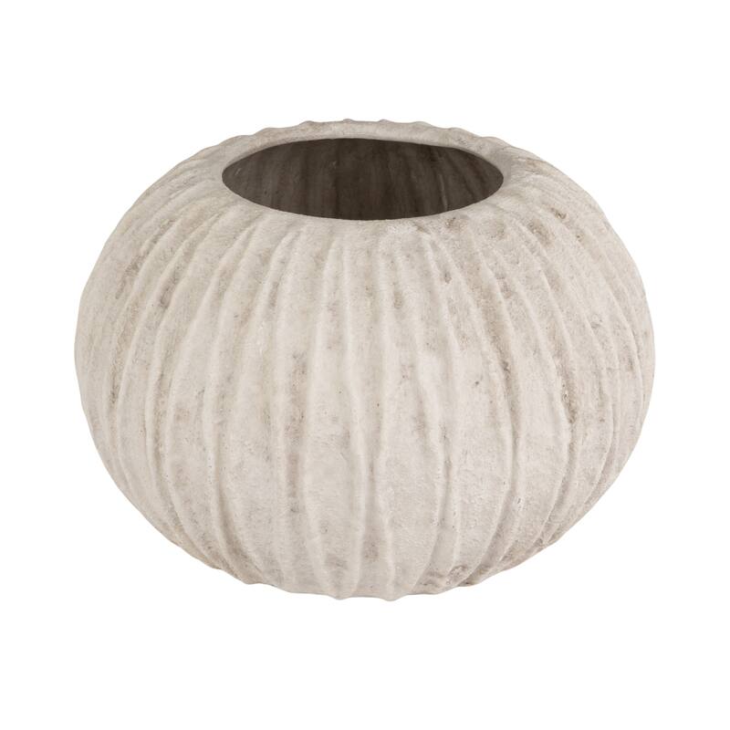 Composite Resin Planter/Vase - White