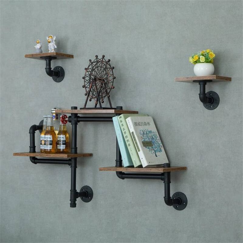 Industrial Pipe Shelving