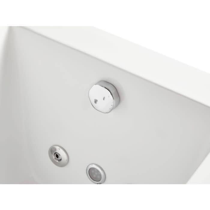 Eago 59" Three Wall Alcove Acrylic Whirlpool Tub with Right Drain,