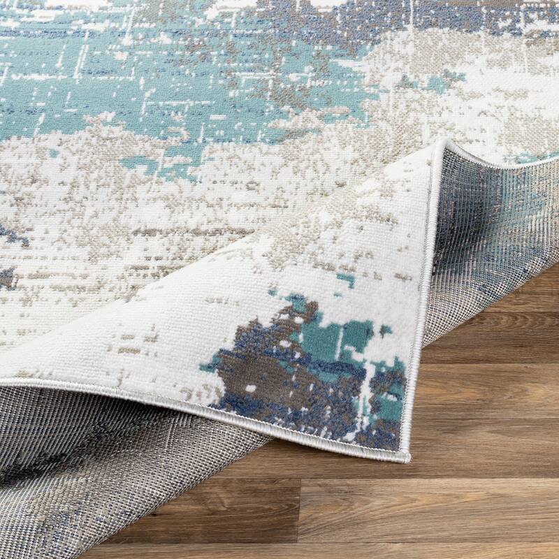 Livabliss Barbara Abstract Industrial Area Rug