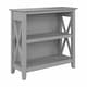 preview thumbnail 28 of 50, Key West Small 2 Shelf Bookcase by Bush Furniture