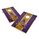 preview thumbnail 1 of 3, Vintage Alcorn State University Braves Regulation 2x4 Cornhole Set