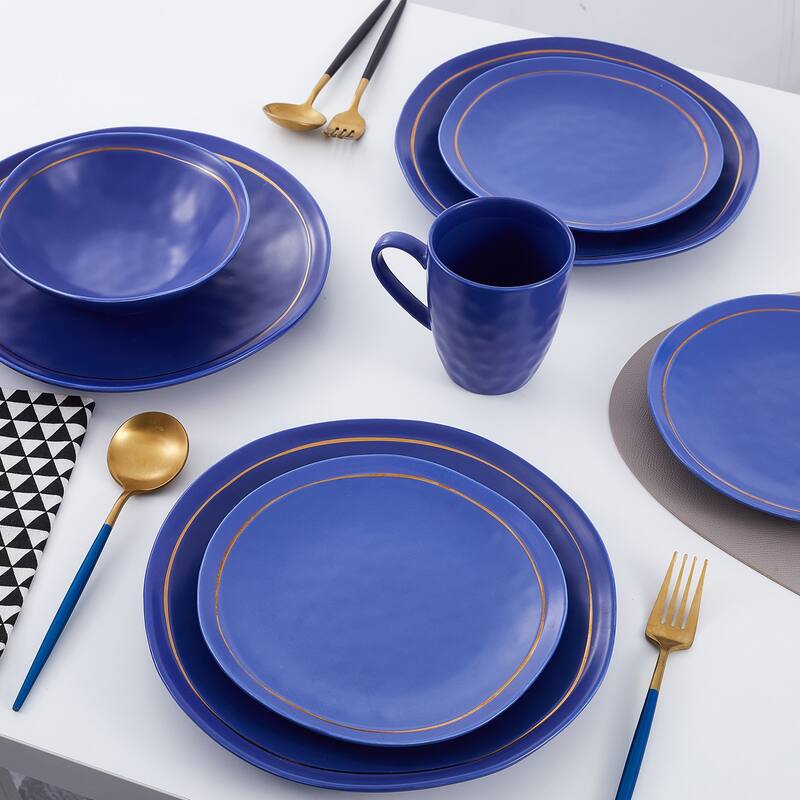 Stone Lain Clara Porcelain Dinnerware Set - 10.83 x 10.83