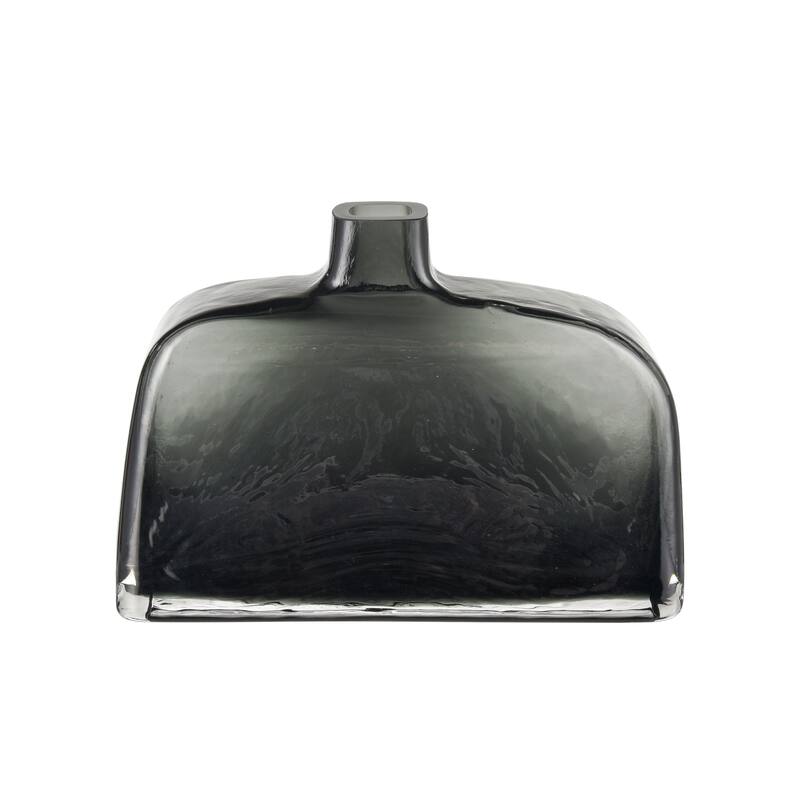 Elk Home Sellen Smoke Finish Glass 9 Inch Wide Vase