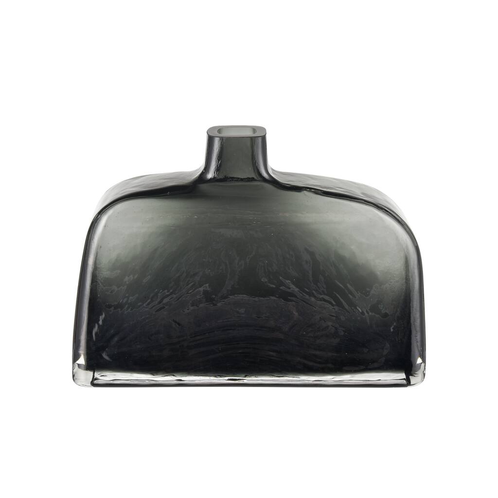 Elk Home Sellen Smoke Finish Glass 9 Inch Wide Vase