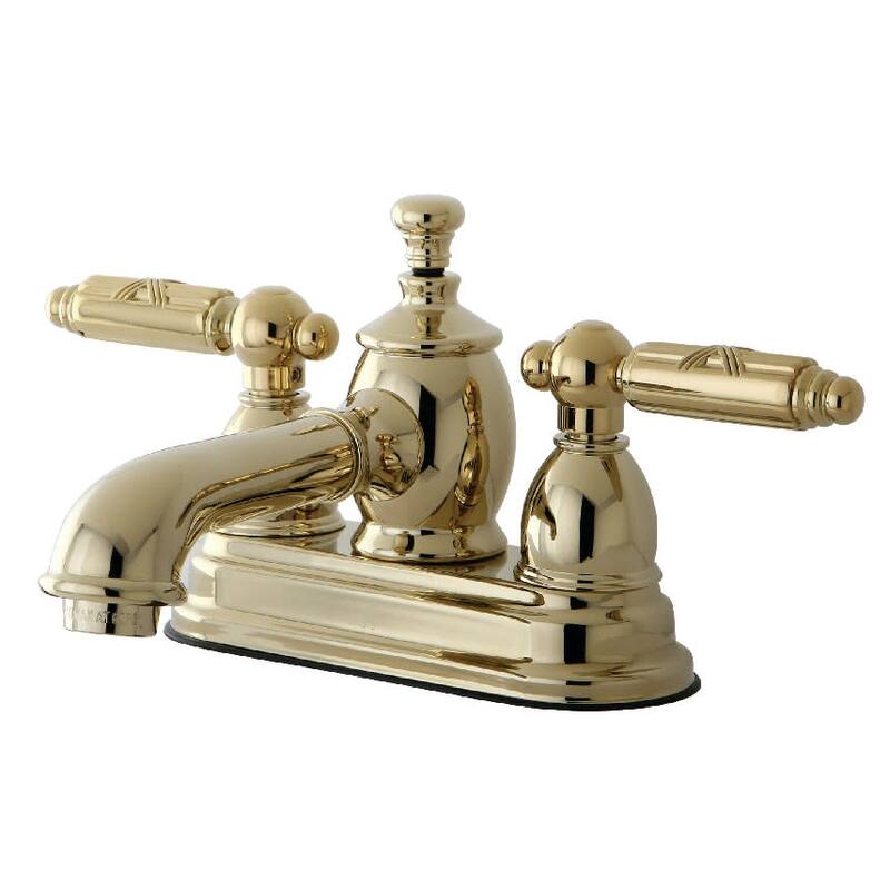 Kingston Brass Georgian 1.2 GPM Centerset Bathroom Faucet with Pop-Up