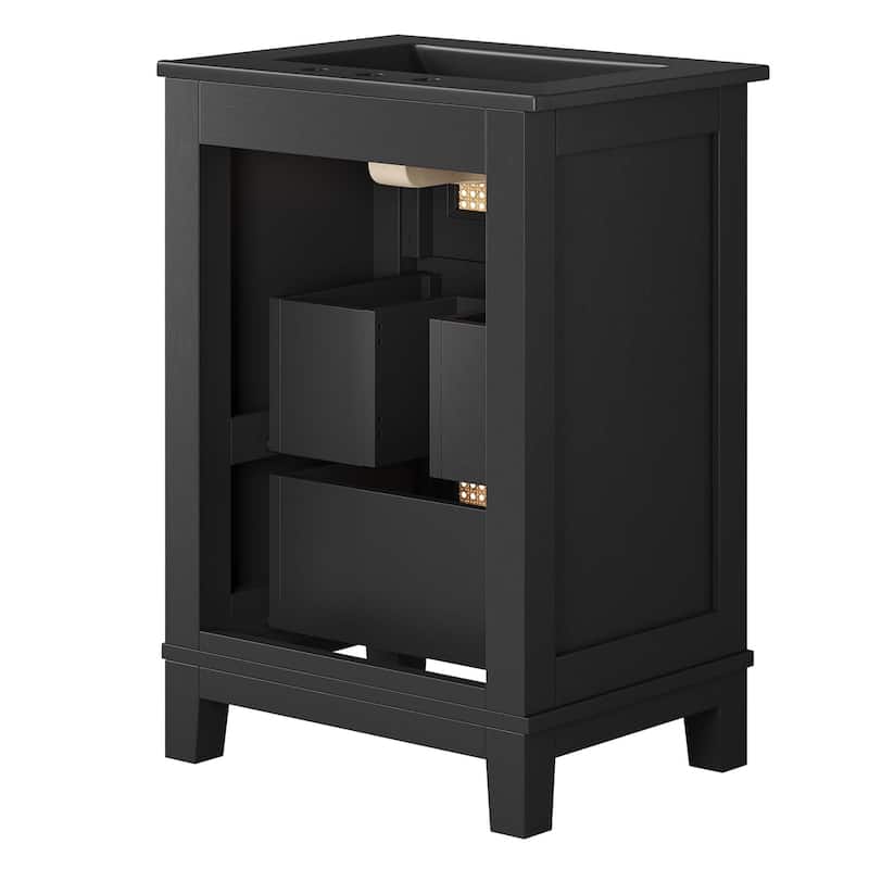 Dixie 24" Solid Wood Bathroom Vanity Cabinet