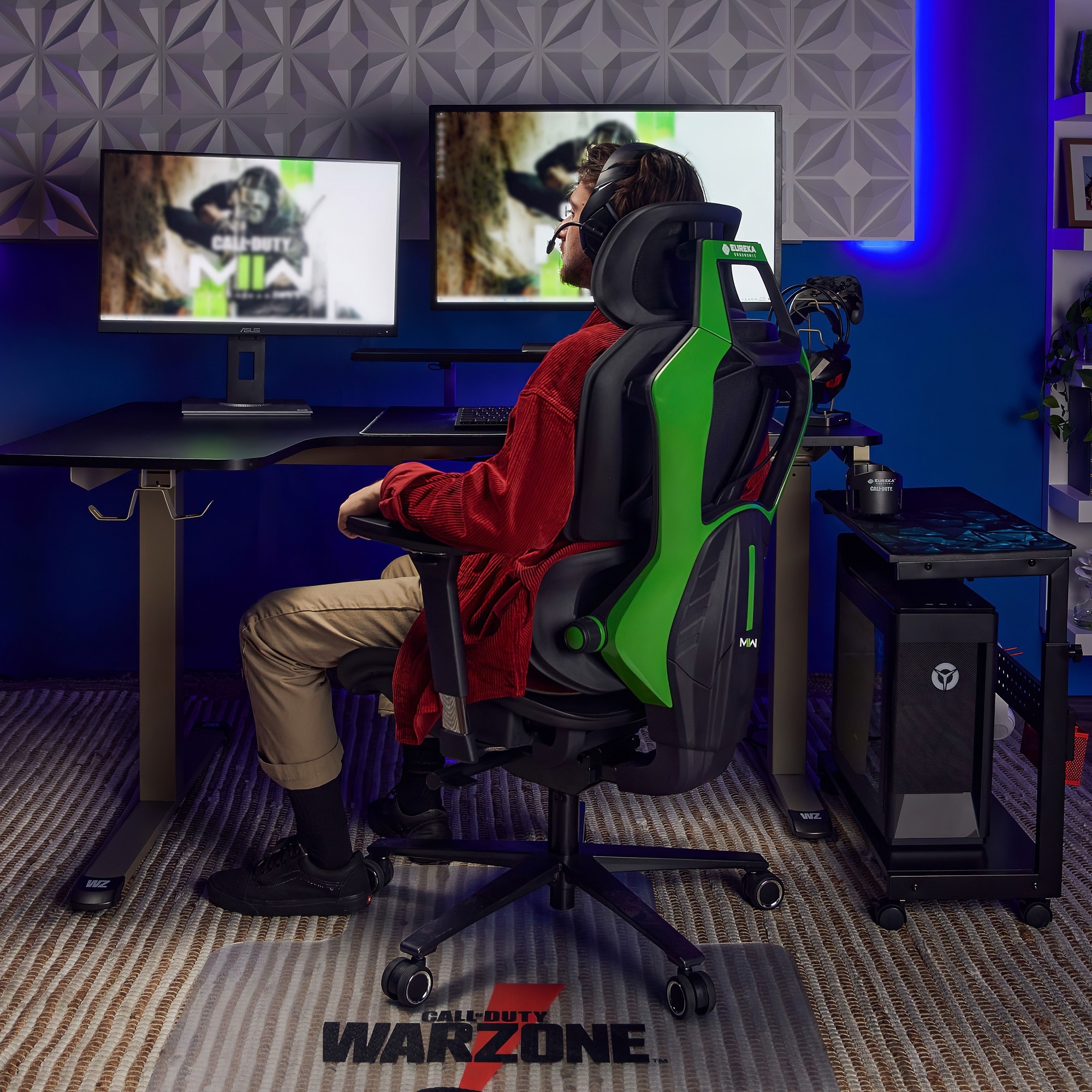 Eureka Ergonomic TYPHON COD Edition Mesh Gaming Chair On Sale