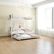 preview thumbnail 20 of 18, Sturdy Metal Twin Bunk Bed, Noise Reduced with Safety Guardrail