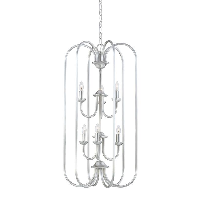 Elk Home Bella Brushed Nickel Metal 16.25 Inch Wide Chandelier
