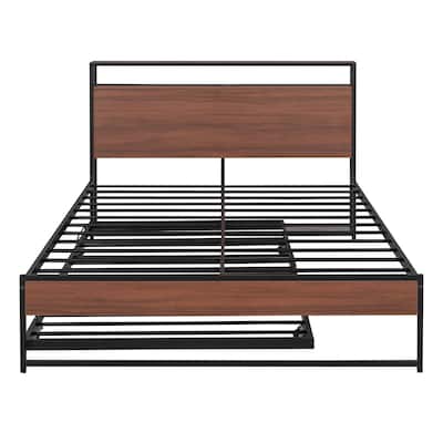 Full Size Metal Platform Bed Frame