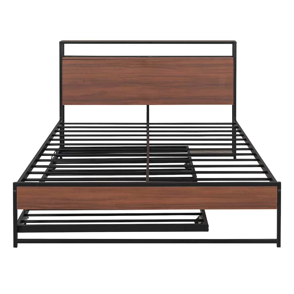 Full Size Metal Platform Bed Frame
