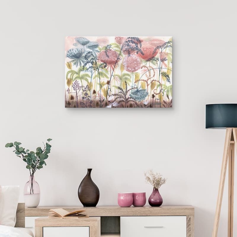 Queen Annes Lace by Maret Hensick Canvas Art Print