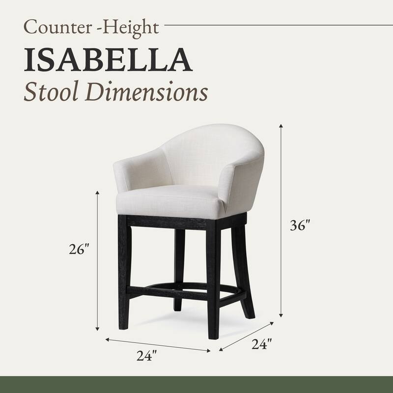 Maven Lane Isabella Kitchen Dining Stool